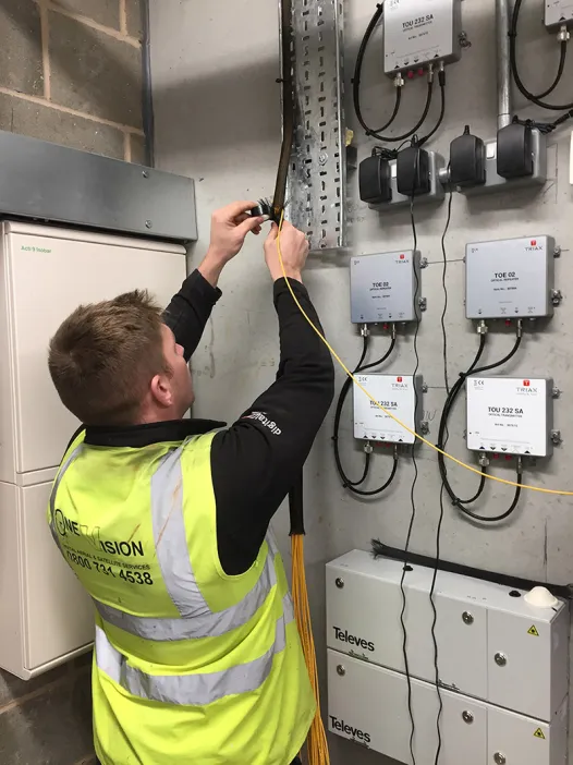 Fibre IRS Installation – Hammersmith, London