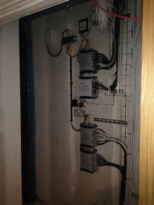 SMATV Installation at Baxter Healthcare Facility, Manchester
