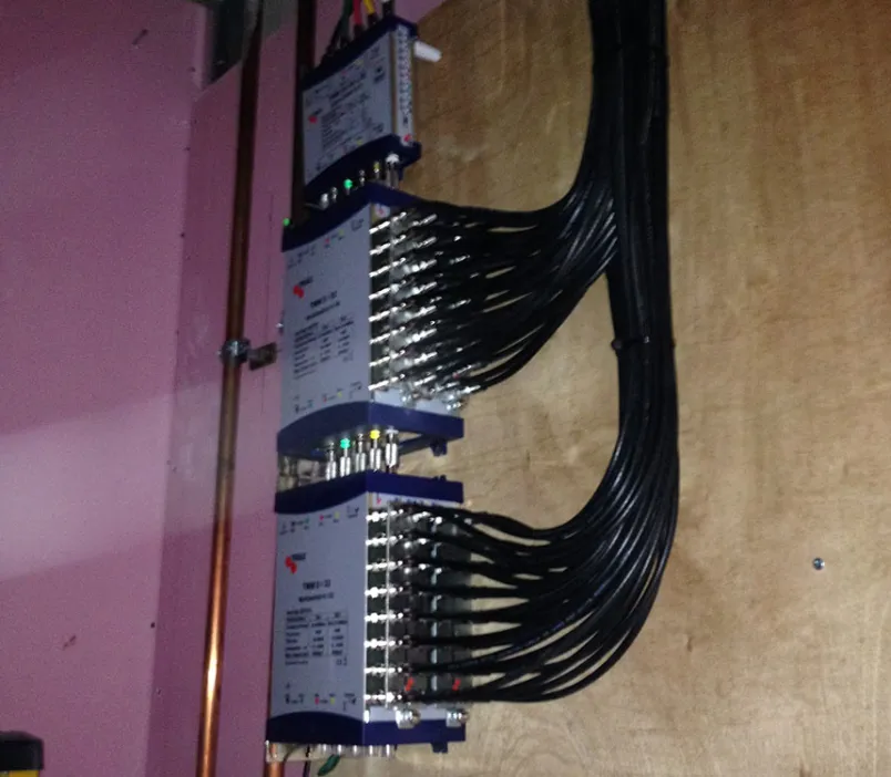 SMATV System Installation multiswitch