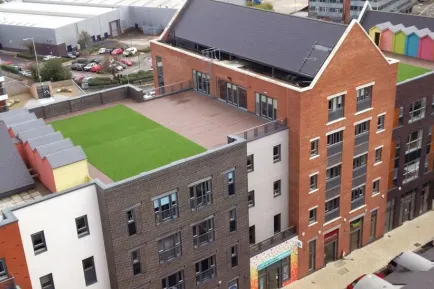 SMATV Installation at Urban Quarter, Swansea