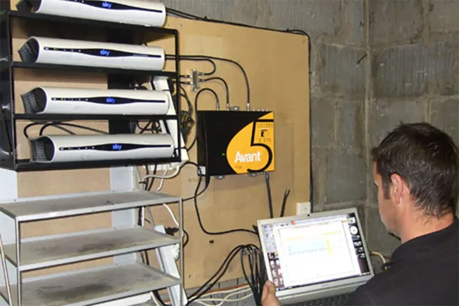 SMATV system installation