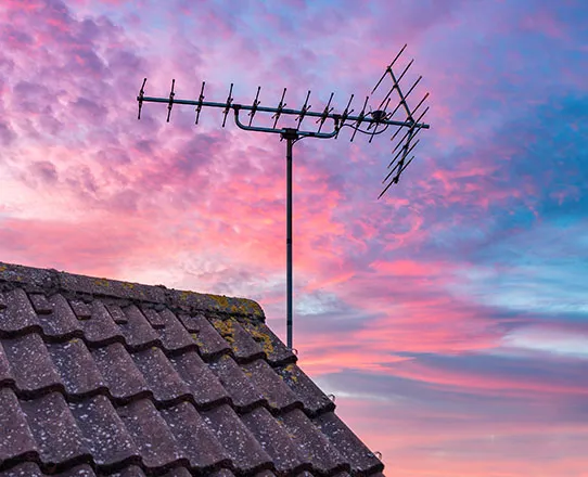TV aerial installation and repair services in Caerphilly
