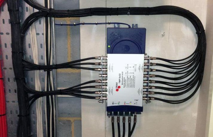 Triax 5 Wire SMATV Mains Power Multi Switch 