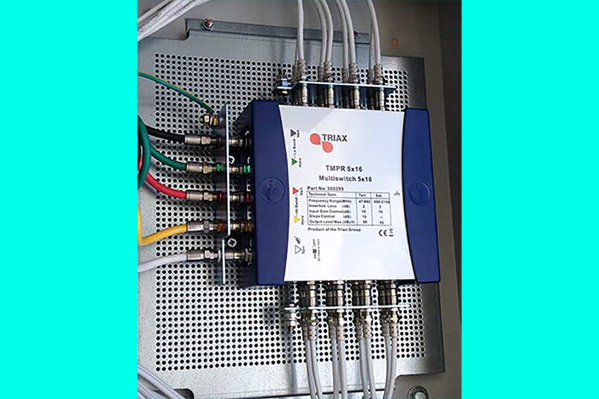 Triax 5 Wire SMATV Multi Switch - Swansea, Cardiff, Newport, Bristol, Swindon & London