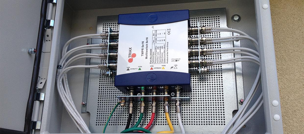 5 Wire SMATV System - Swansea, Cardiff, Newport, Bristol, Swindon & London