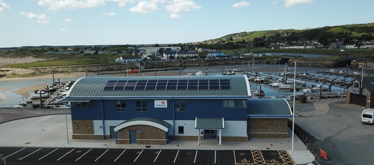 SMATV System - Royal National Lifeboat Institute - Burry port RNLI - Llanelli 